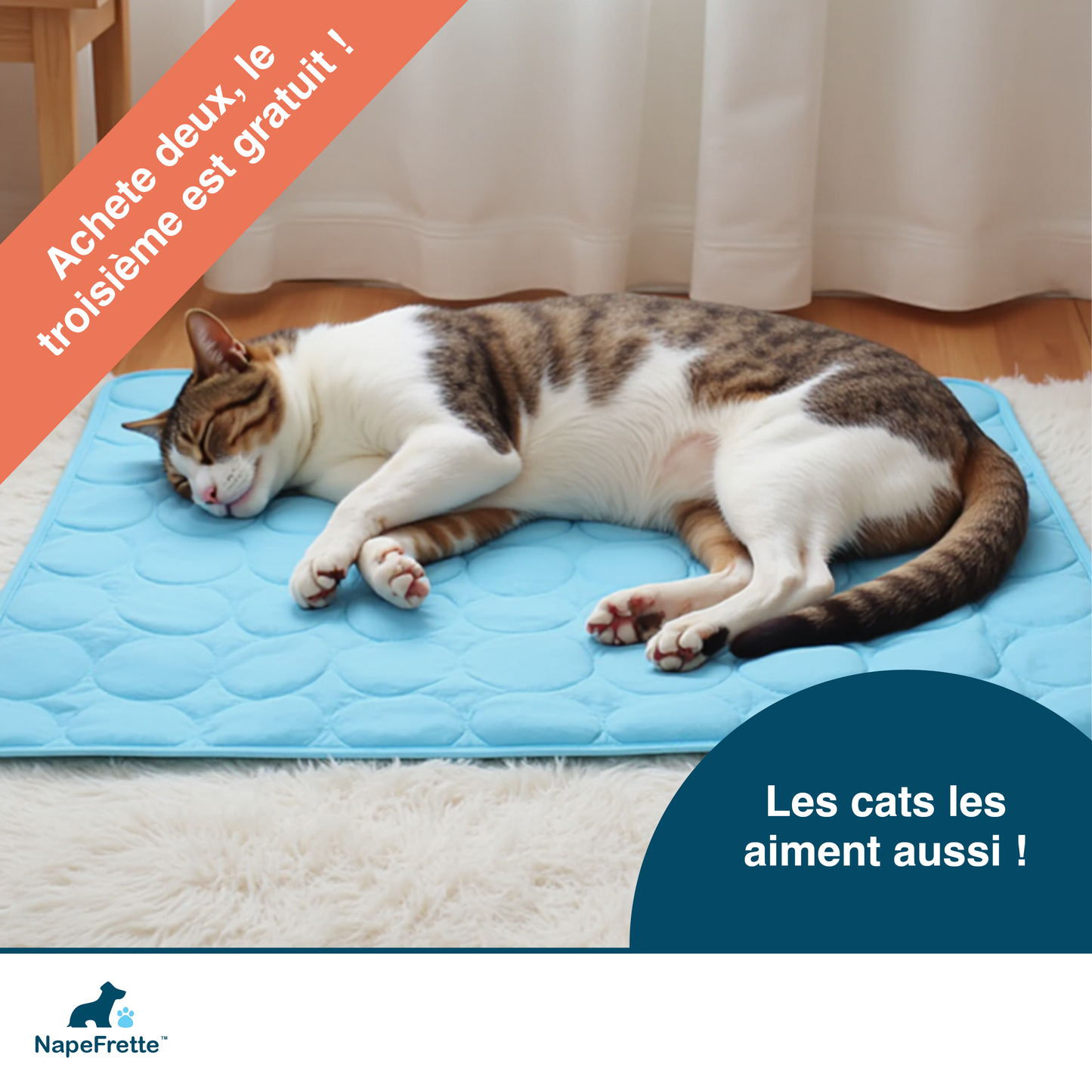 NapeFrette™ -Tapis rafraîchissant