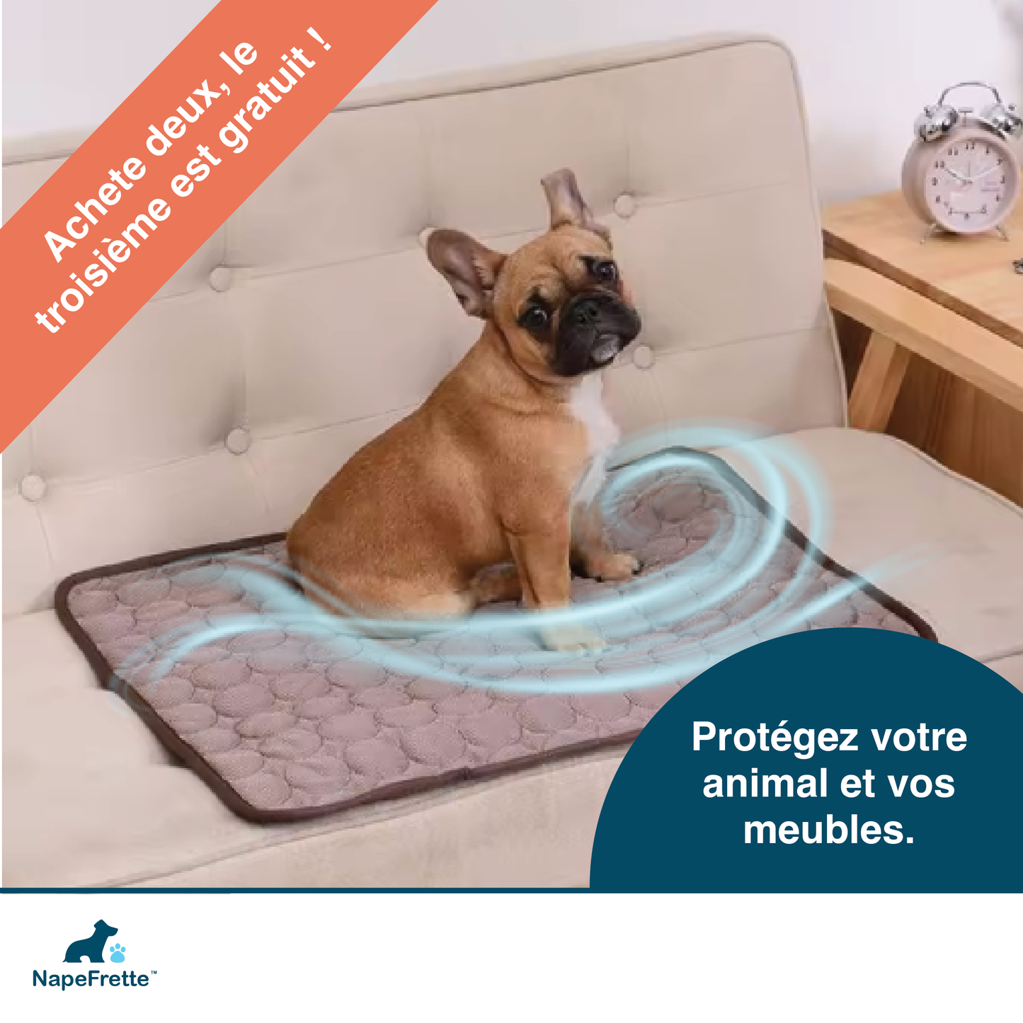 NapeFrette™ -Tapis rafraîchissant