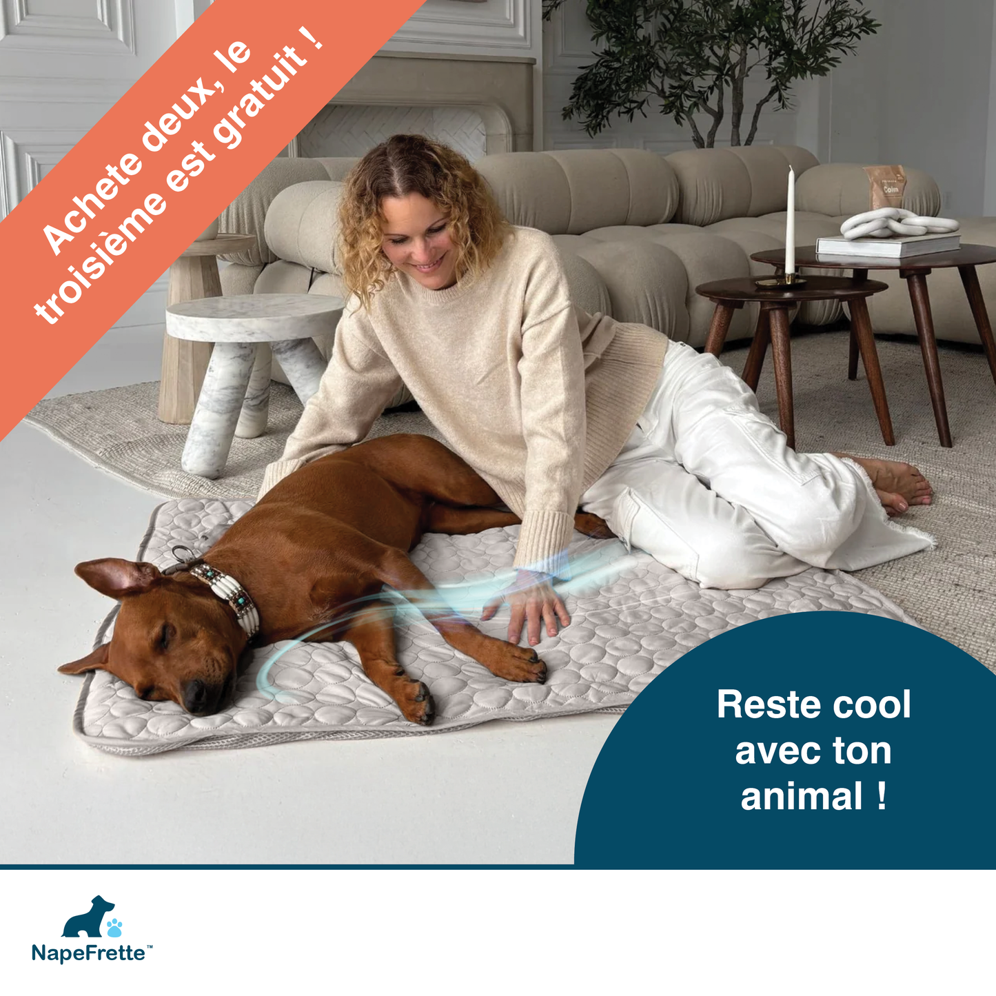 NapeFrette™ -Tapis rafraîchissant
